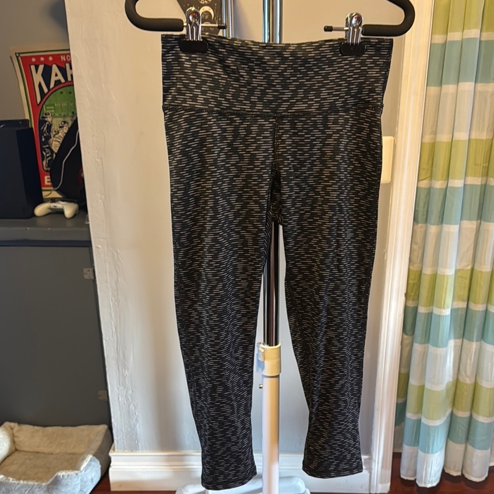 Champion Black and Gray High Waist Leggings